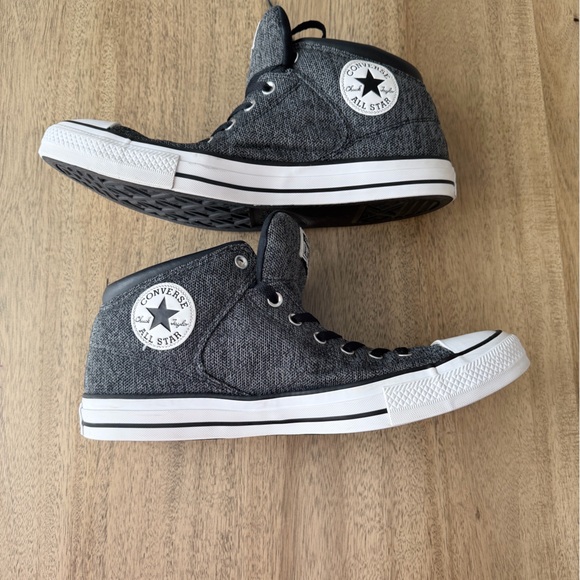 CONVERSE Chuck Taylor All Star High Street Unisex Mens size 13 Black and White - Picture 8 of 12